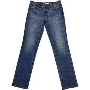 Loft woman’s blue modern straight jeans size 4/27